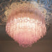 Murano Pink Glass Ceiling Light - Simprolos