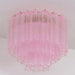 Murano Pink Glass Ceiling Light - Simprolos