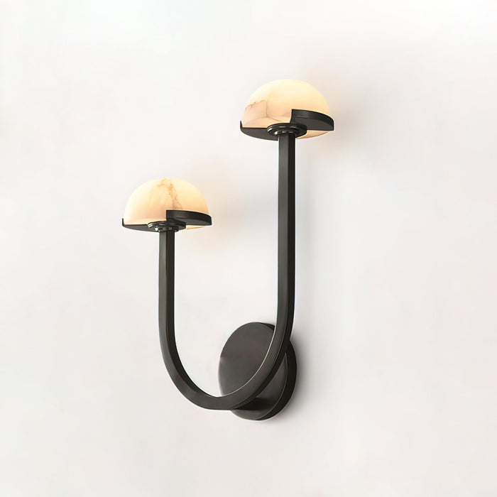 Mushroom Alabaster Wall Lamp - Simprolos
