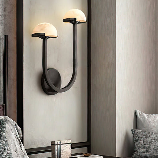 Mushroom Alabaster Wall Lamp - Simprolos