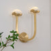 Mushroom Alabaster Wall Lamp - Simprolos