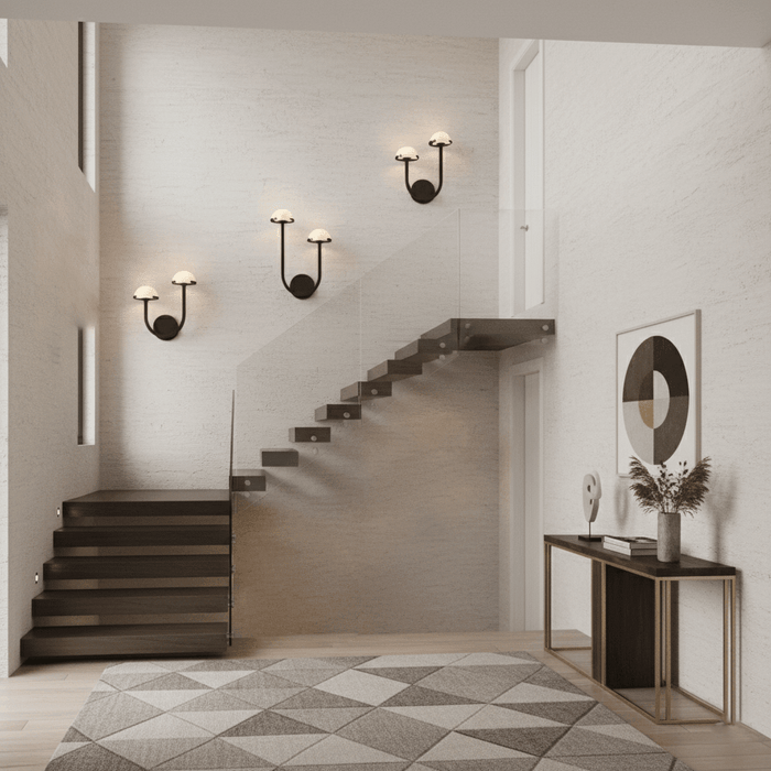 Mushroom Alabaster Wall Lamp - Simprolos