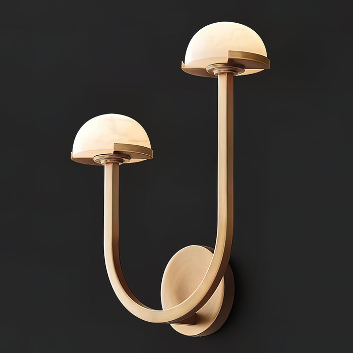 Mushroom Alabaster Wall Lamp - Simprolos