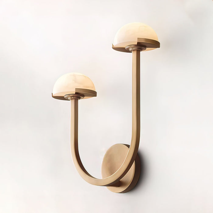 Mushroom Alabaster Wall Lamp - Simprolos