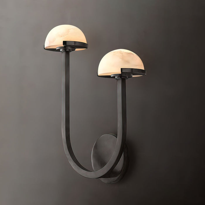 Mushroom Alabaster Wall Lamp - Simprolos
