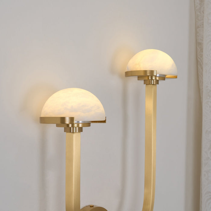 Mushroom Alabaster Wall Lamp - Simprolos