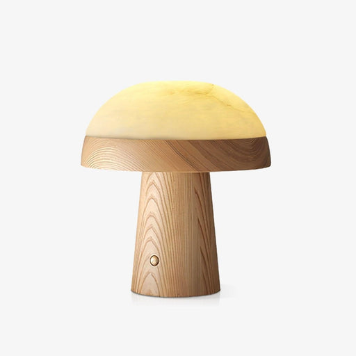 Mushroom Cloud Alabaster Table Lamp - Simprolos