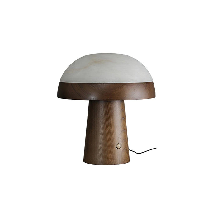 Mushroom Cloud Alabaster Table Lamp - Simprolos