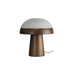 Mushroom Cloud Alabaster Table Lamp - Simprolos