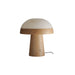 Mushroom Cloud Alabaster Table Lamp - Simprolos