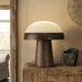 Mushroom Cloud Alabaster Table Lamp - Simprolos