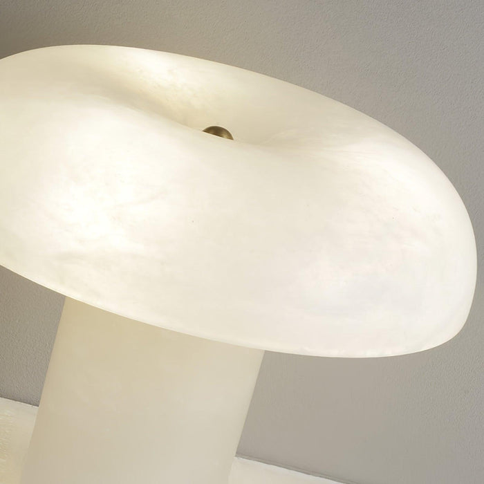 Mushroom Type Alabaster Table Lamp - Simprolos