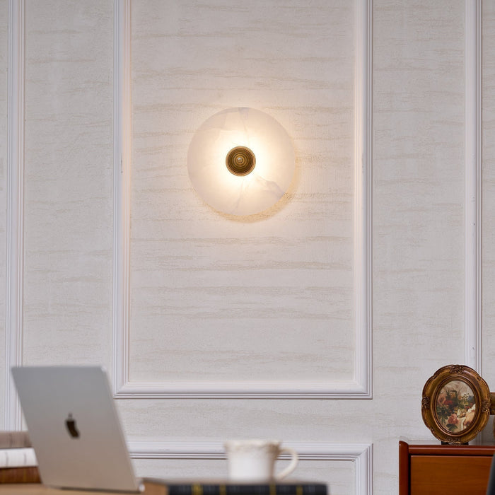 Nayra Alabaster Wall Lamp - Simprolos
