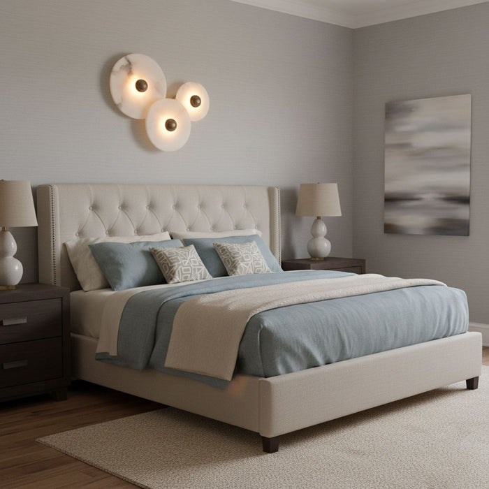 Nayra Alabaster Wall Lamp - Simprolos