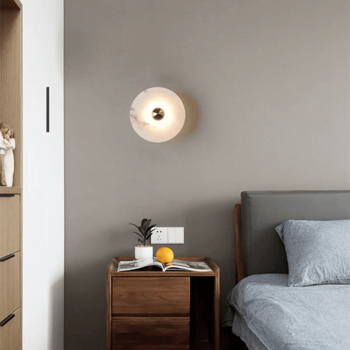 Nayra Alabaster Wall Lamp - Simprolos