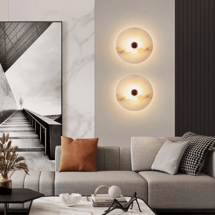 Nayra Alabaster Wall Lamp - Simprolos