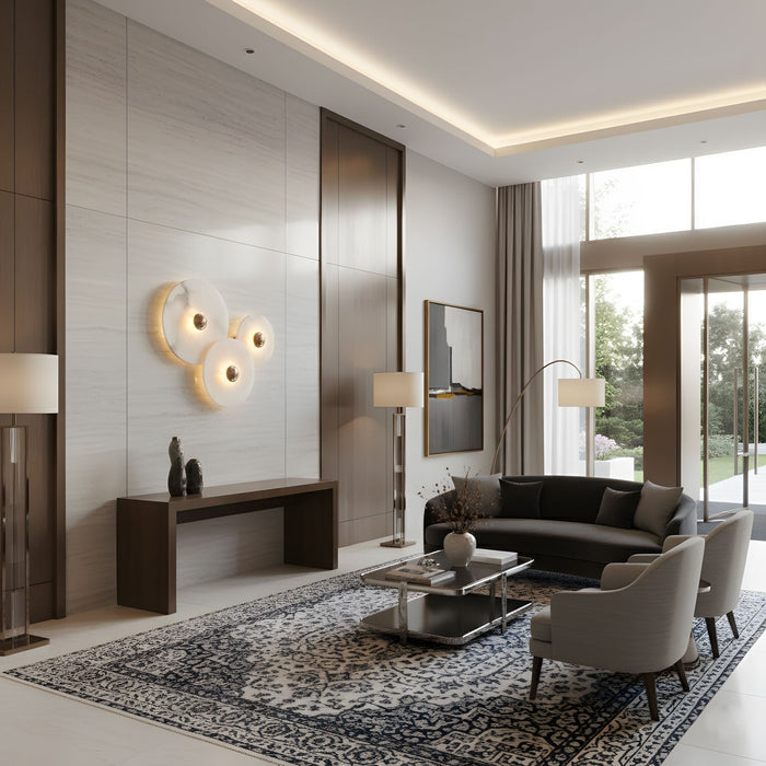 Nayra Alabaster Wall Lamp - Simprolos