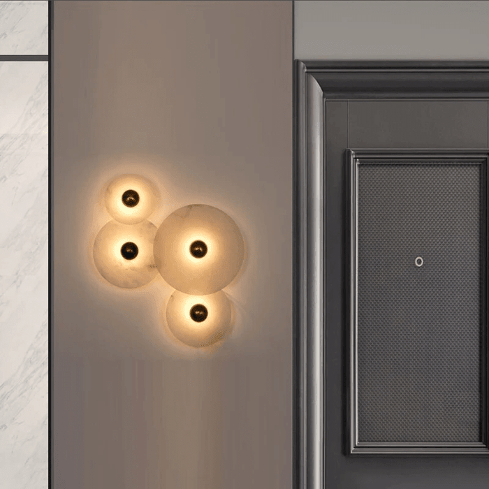 Nayra Alabaster Wall Lamp - Simprolos