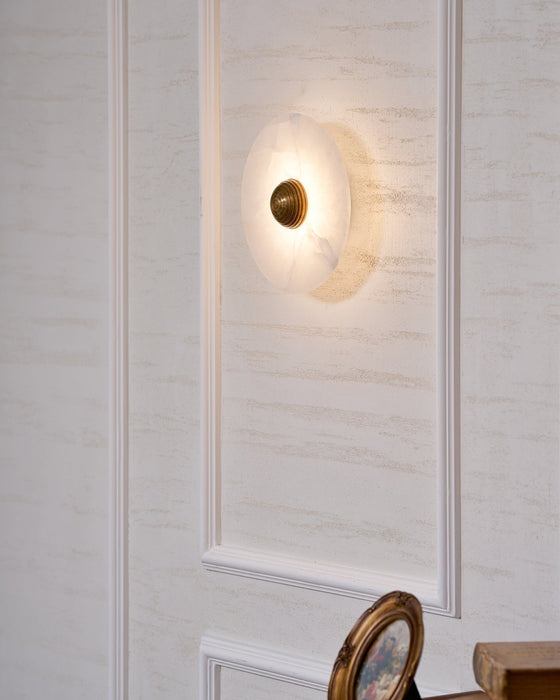 Nayra Alabaster Wall Lamp - Simprolos