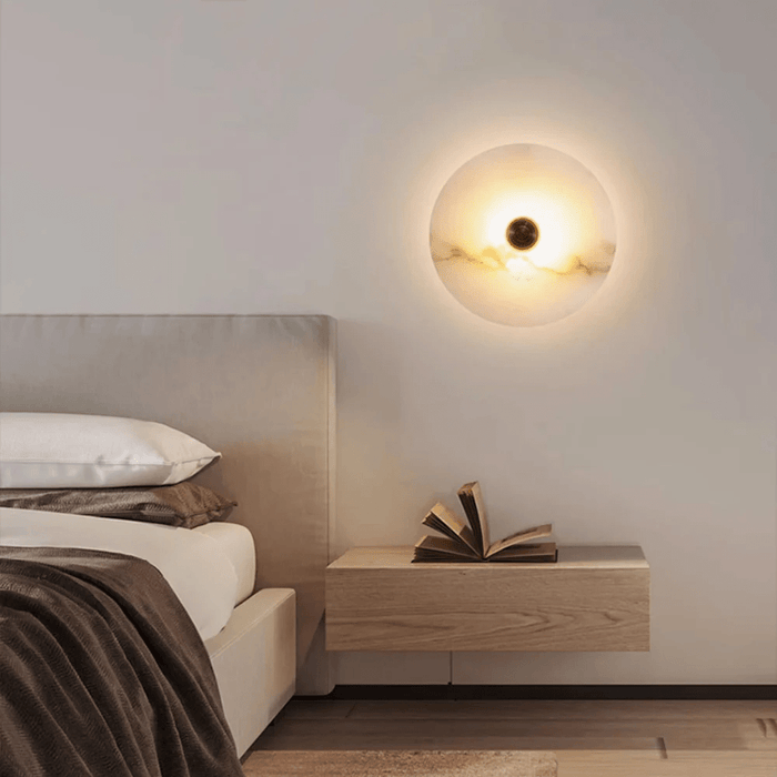 Nayra Alabaster Wall Lamp - Simprolos