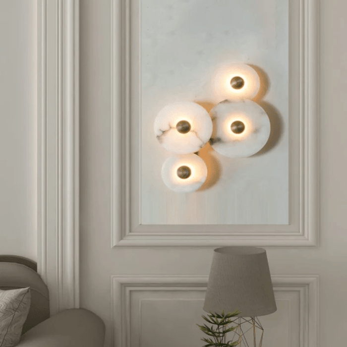 Nayra Alabaster Wall Lamp - Simprolos