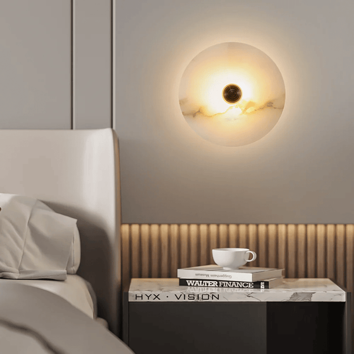 Nayra Alabaster Wall Lamp - Simprolos