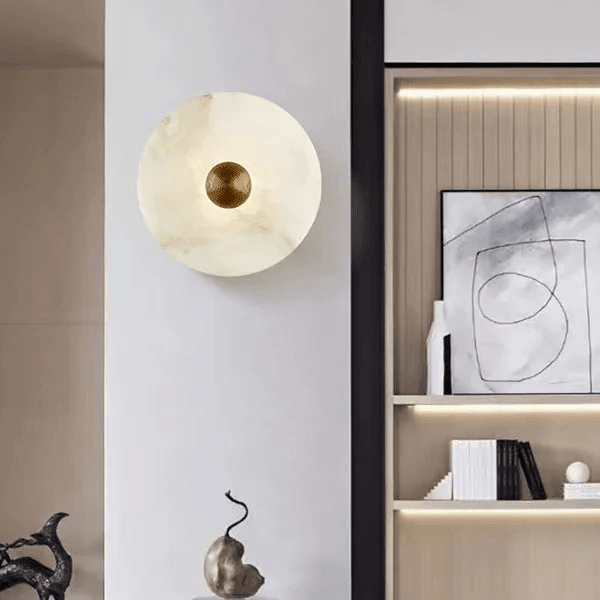 Nayra Alabaster Wall Lamp - Simprolos