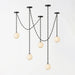 ndustrial Alabaster Orb Chain Chandelier Vakkerlight