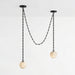 ndustrial Alabaster Orb Chain Chandelier Vakkerlight