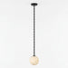 ndustrial Alabaster Orb Chain Chandelier Vakkerlight
