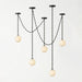 ndustrial Alabaster Orb Chain Chandelier Vakkerlight