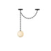 ndustrial Alabaster Orb Chain Chandelier Vakkerlight