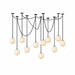 ndustrial Alabaster Orb Chain Chandelier Vakkerlight