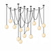 ndustrial Alabaster Orb Chain Chandelier Vakkerlight