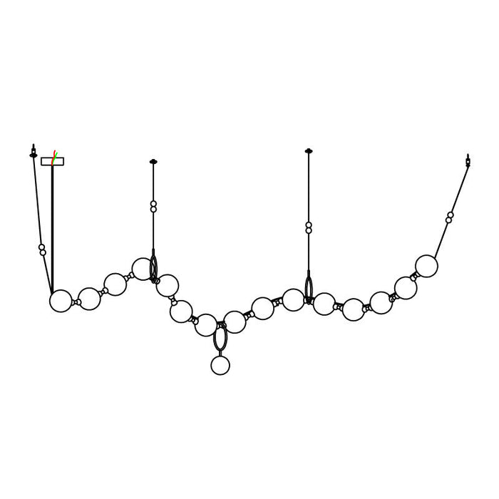 Necklace LED Pendant Lamp - Simprolos