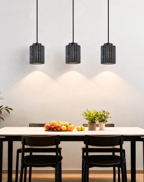 Nero Ridge Pendant Light - Simprolos