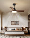 Nilo Modern Ceiling Fan Light - Simprolos