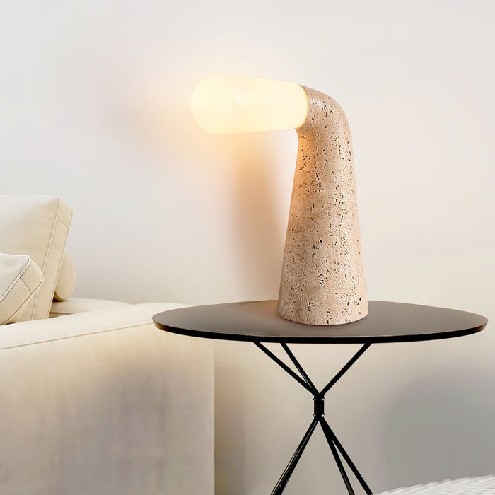 Nilo Travertine Table Lamp - Simprolos