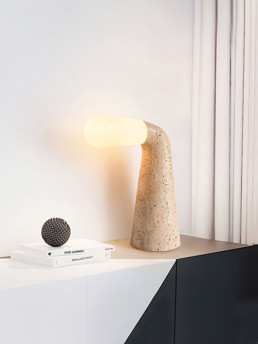 Nilo Travertine Table Lamp - Simprolos