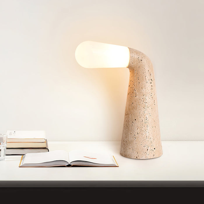 Nilo Travertine Table Lamp - Simprolos