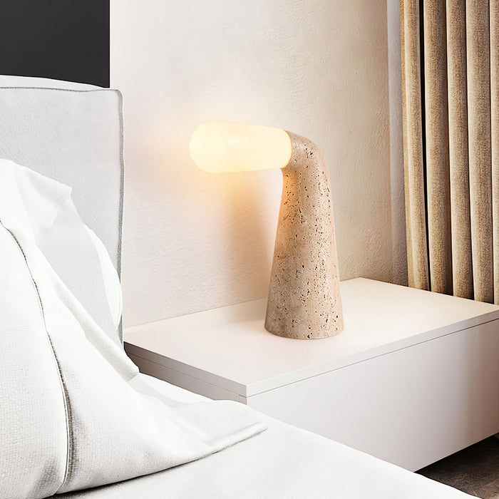 Nilo Travertine Table Lamp - Simprolos