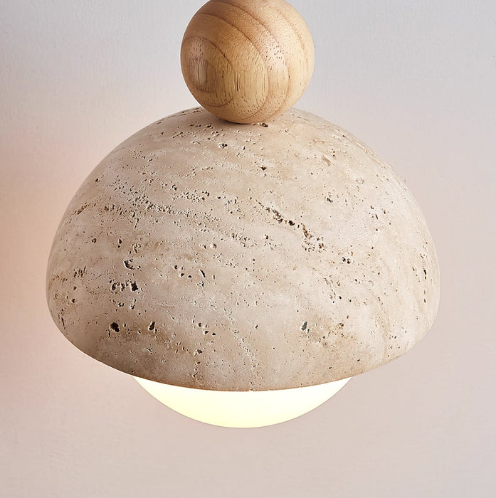 Niva Travertine Pendant Light - Simprolos