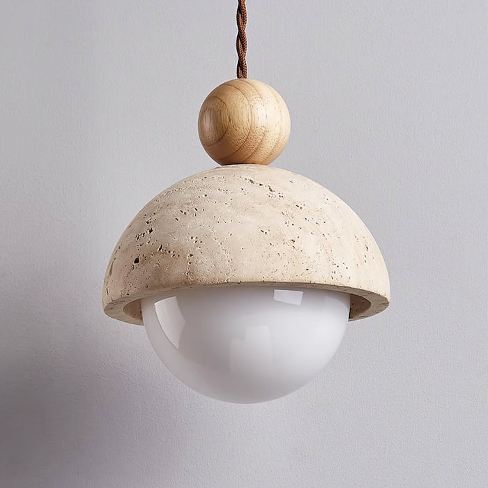 Niva Travertine Pendant Light - Simprolos