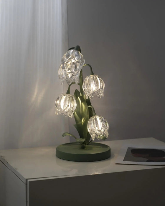 Niya Green Table Lamp - Simprolos