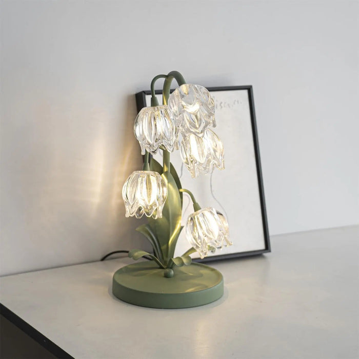 Niya Green Table Lamp - Simprolos