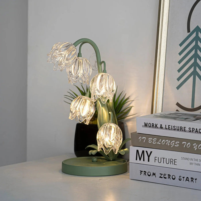 Niya Green Table Lamp - Simprolos