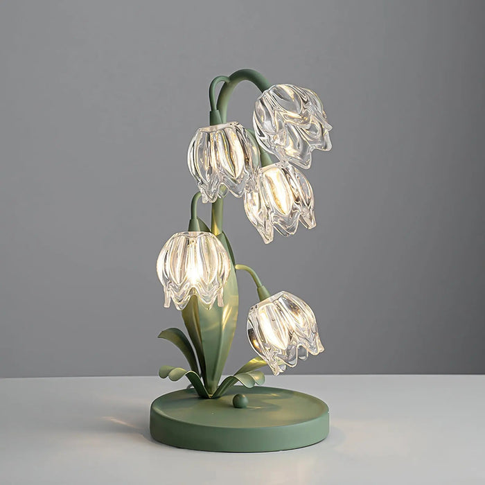 Niya Green Table Lamp - Simprolos