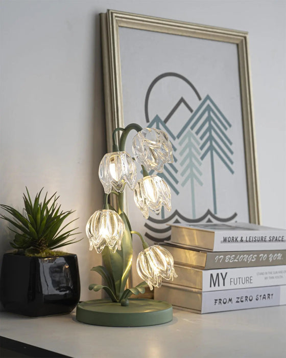 Niya Green Table Lamp - Simprolos