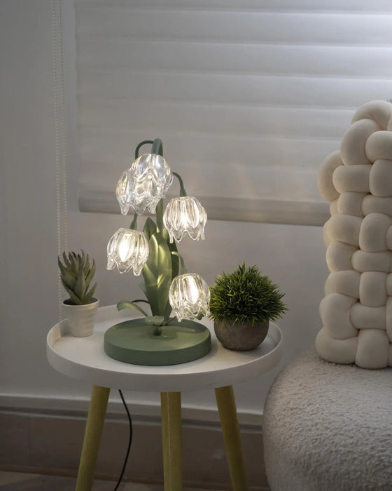 Niya Green Table Lamp - Simprolos