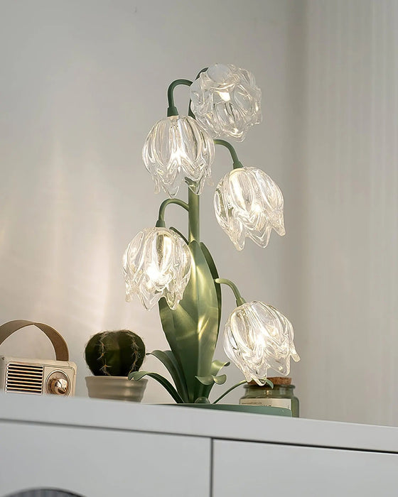 Niya Green Table Lamp - Simprolos